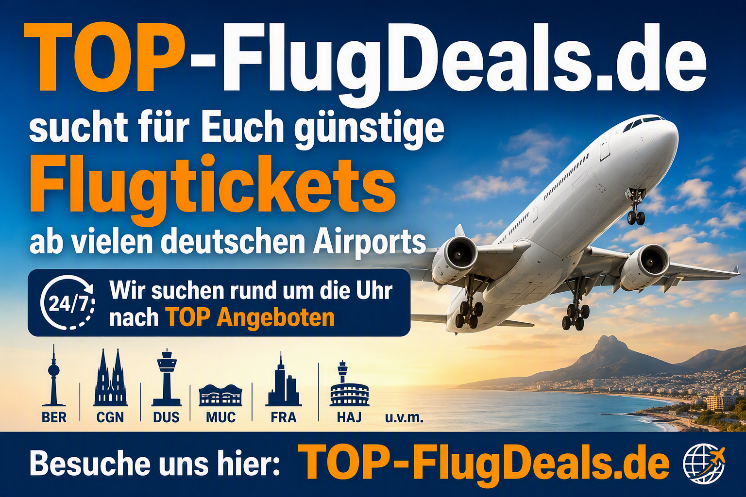 Gut, günstiger - TOP-FlugDeals.de